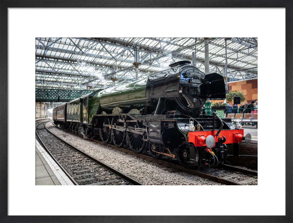 Flying Scotsman at Waverley Station, Edinburgh to celebrate the centenary. - Image 13