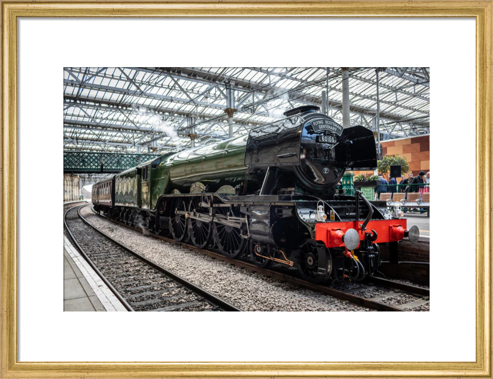 Flying Scotsman at Waverley Station, Edinburgh to celebrate the centenary. - Image 15