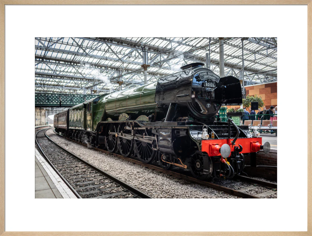 Flying Scotsman at Waverley Station, Edinburgh to celebrate the centenary. - Image 26