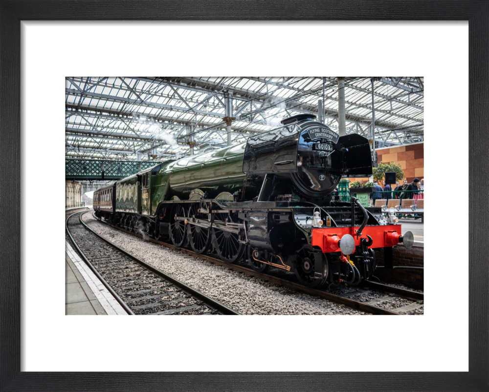 Flying Scotsman at Waverley Station, Edinburgh to celebrate the centenary. - Image 36