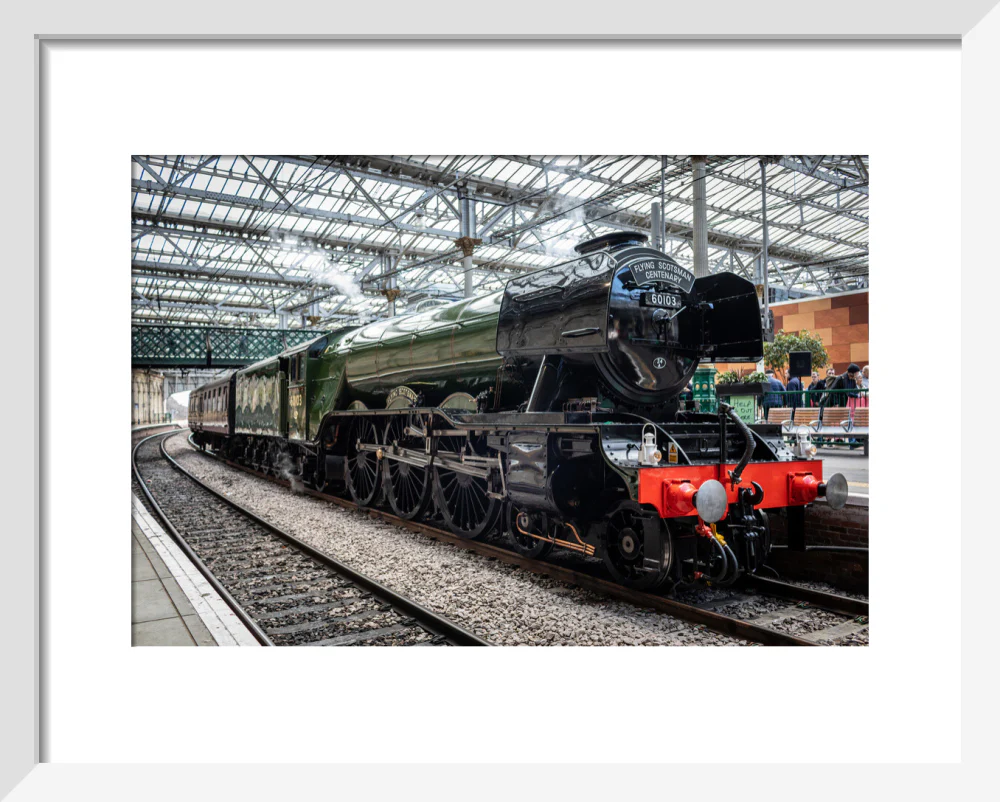 Flying Scotsman at Waverley Station, Edinburgh to celebrate the centenary. - Image 4