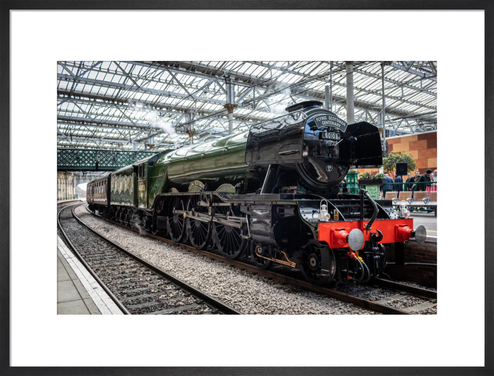 Flying Scotsman at Waverley Station, Edinburgh to celebrate the centenary. - Image 51