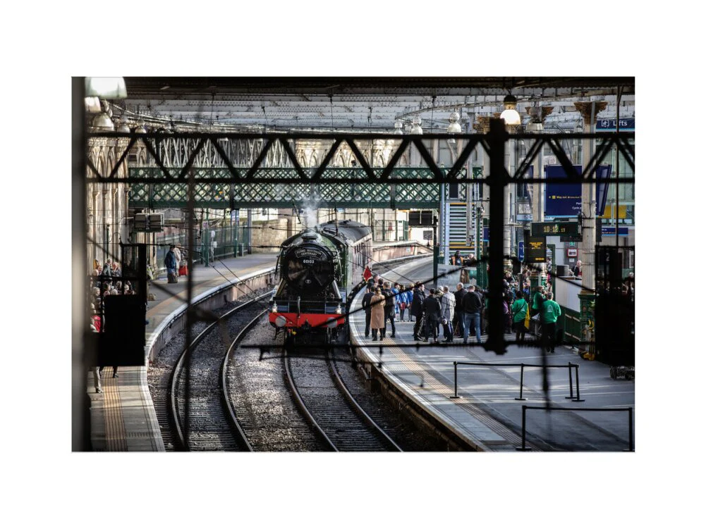 Flying Scotsman at Waverley Station, Edinburgh to celebrate the centenary. - Image 12