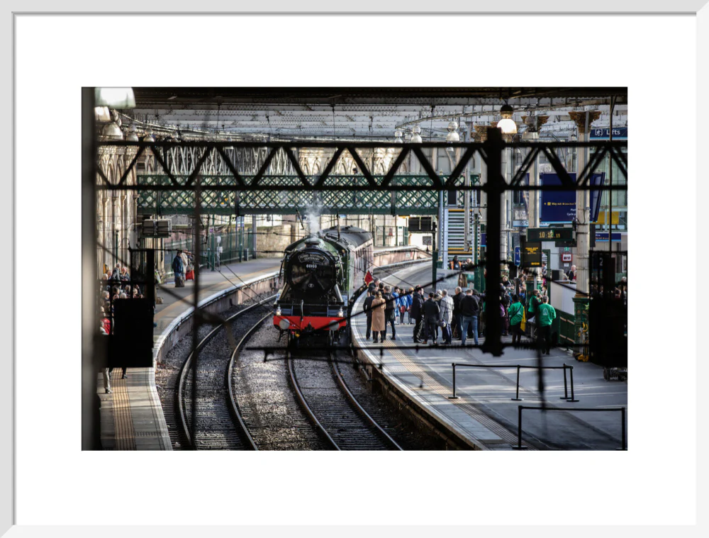 Flying Scotsman at Waverley Station, Edinburgh to celebrate the centenary. - Image 19