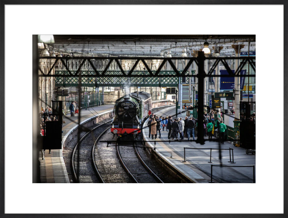 Flying Scotsman at Waverley Station, Edinburgh to celebrate the centenary. - Image 23