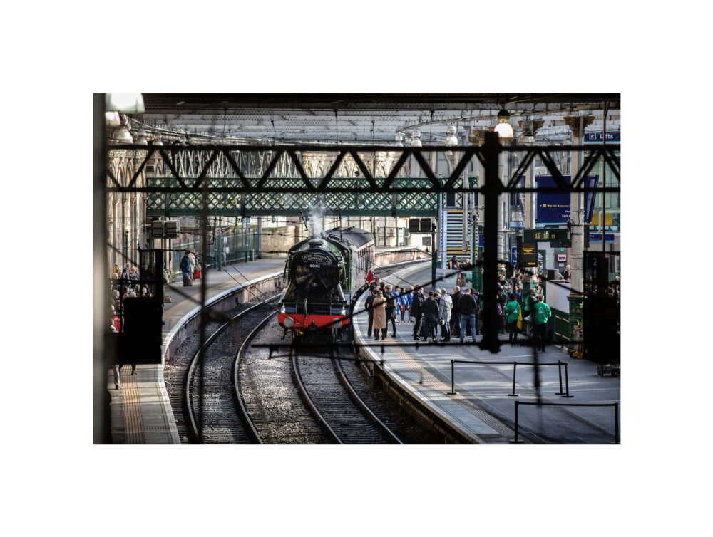 Flying Scotsman at Waverley Station, Edinburgh to celebrate the centenary. - Image 27