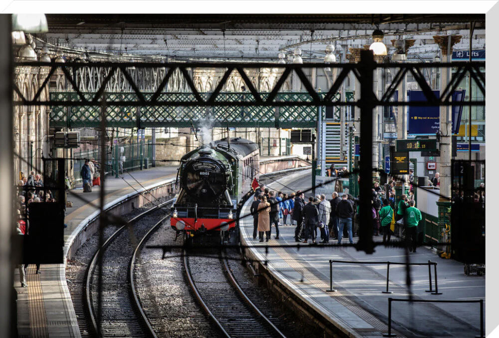 Flying Scotsman at Waverley Station, Edinburgh to celebrate the centenary. - Image 34