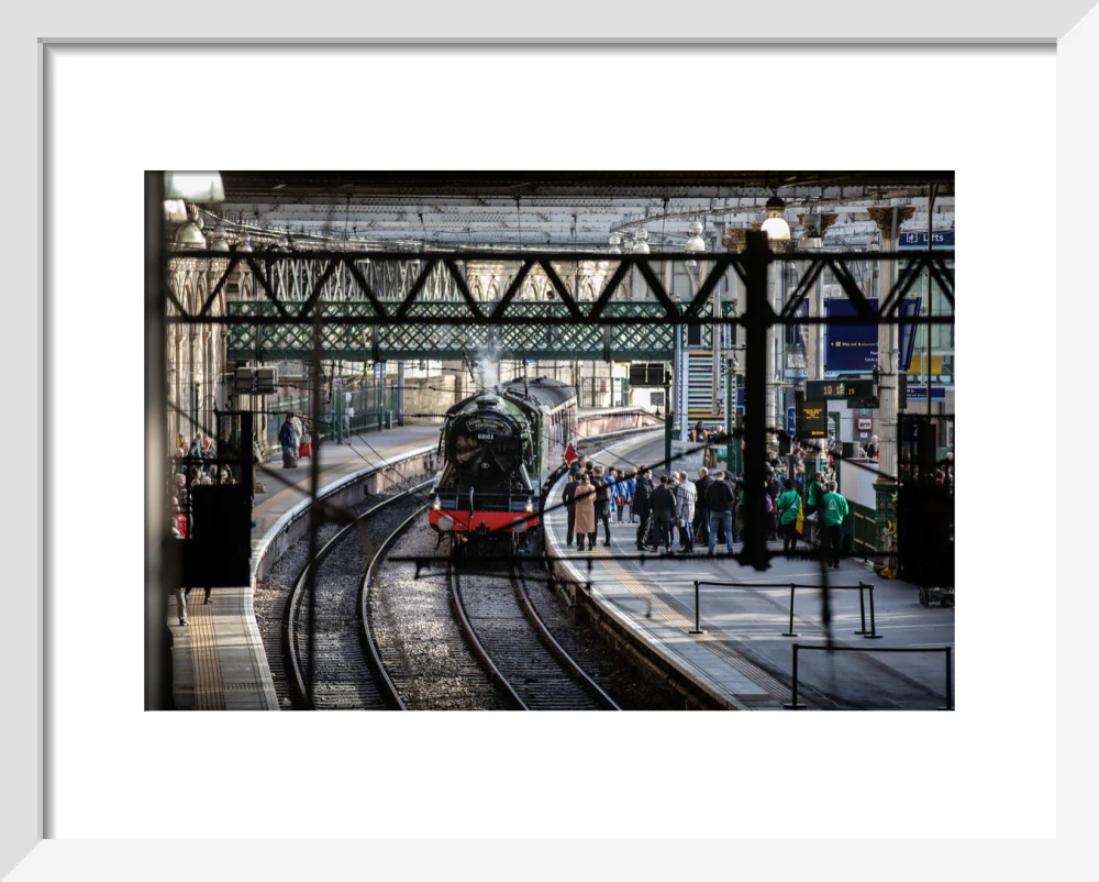 Flying Scotsman at Waverley Station, Edinburgh to celebrate the centenary. - Image 4