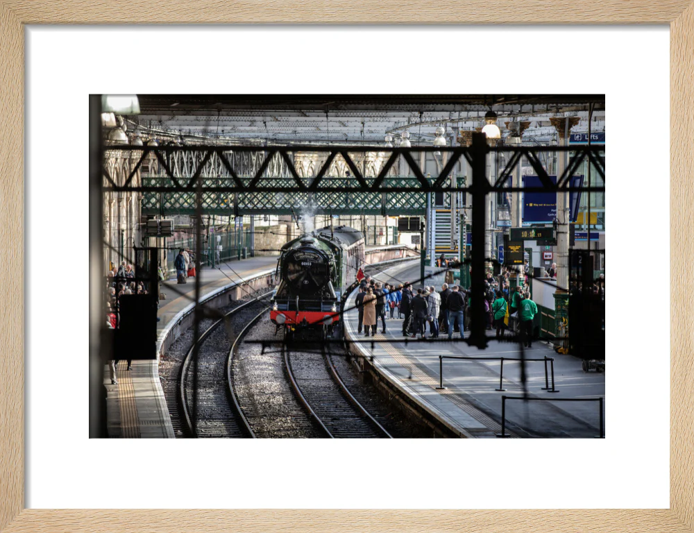 Flying Scotsman at Waverley Station, Edinburgh to celebrate the centenary. - Image 44