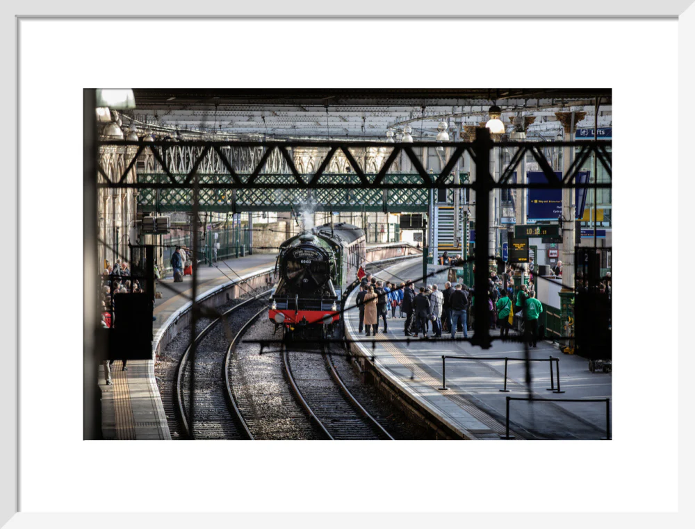 Flying Scotsman at Waverley Station, Edinburgh to celebrate the centenary. - Image 47