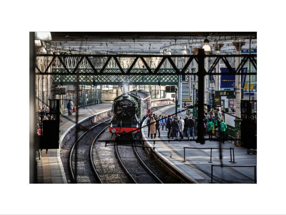 Flying Scotsman at Waverley Station, Edinburgh to celebrate the centenary. - Image 50