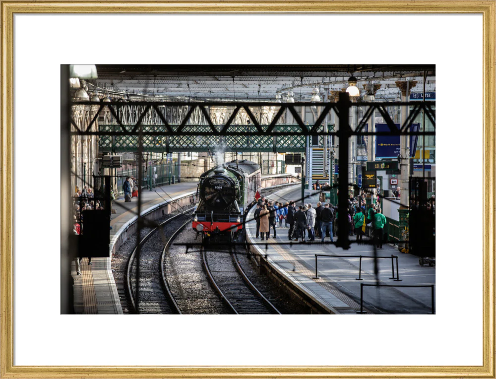Flying Scotsman at Waverley Station, Edinburgh to celebrate the centenary. - Image 53
