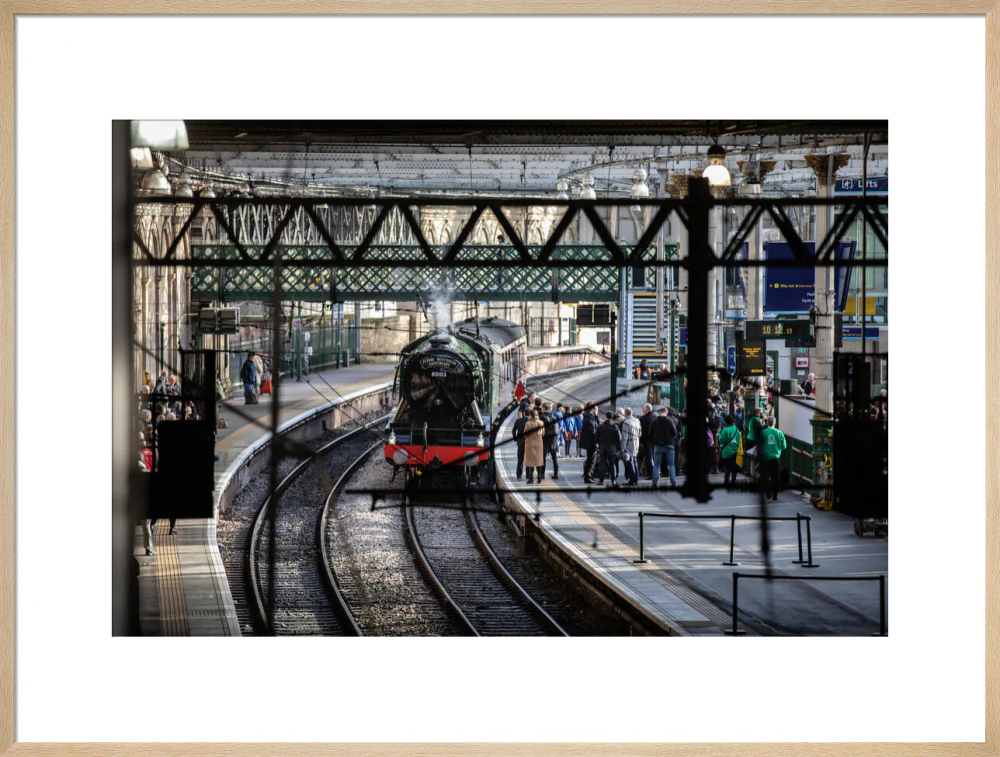 Flying Scotsman at Waverley Station, Edinburgh to celebrate the centenary. - Image 59