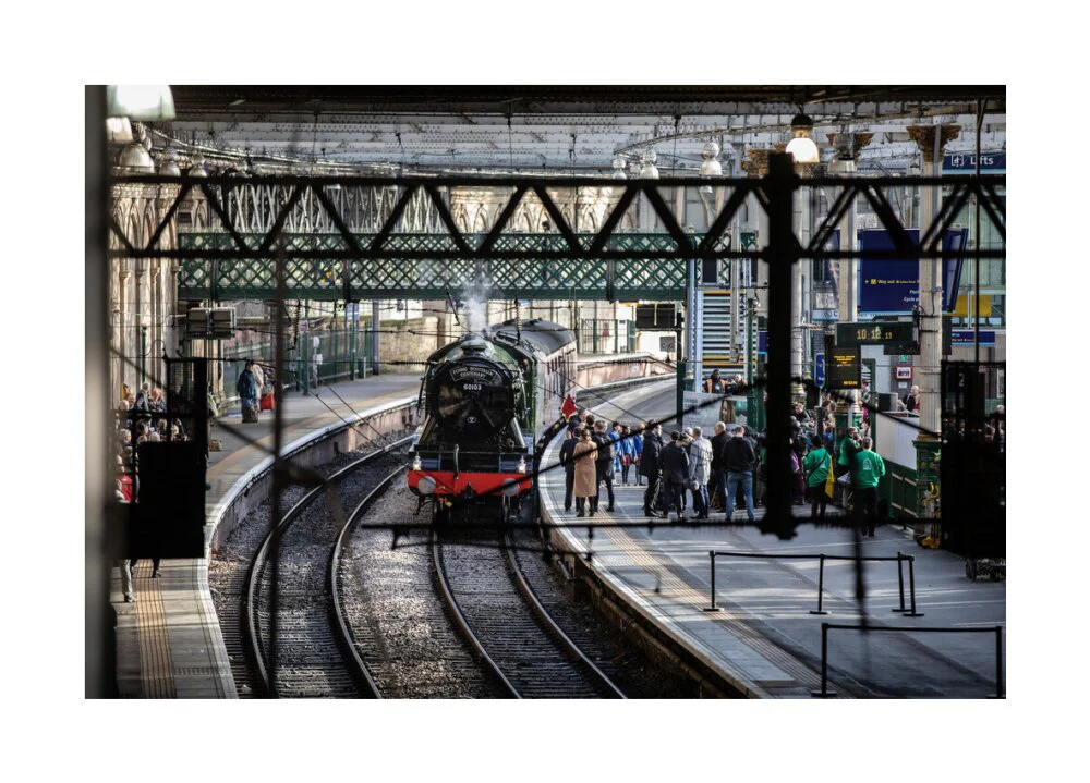 Flying Scotsman at Waverley Station, Edinburgh to celebrate the centenary. - Image 62