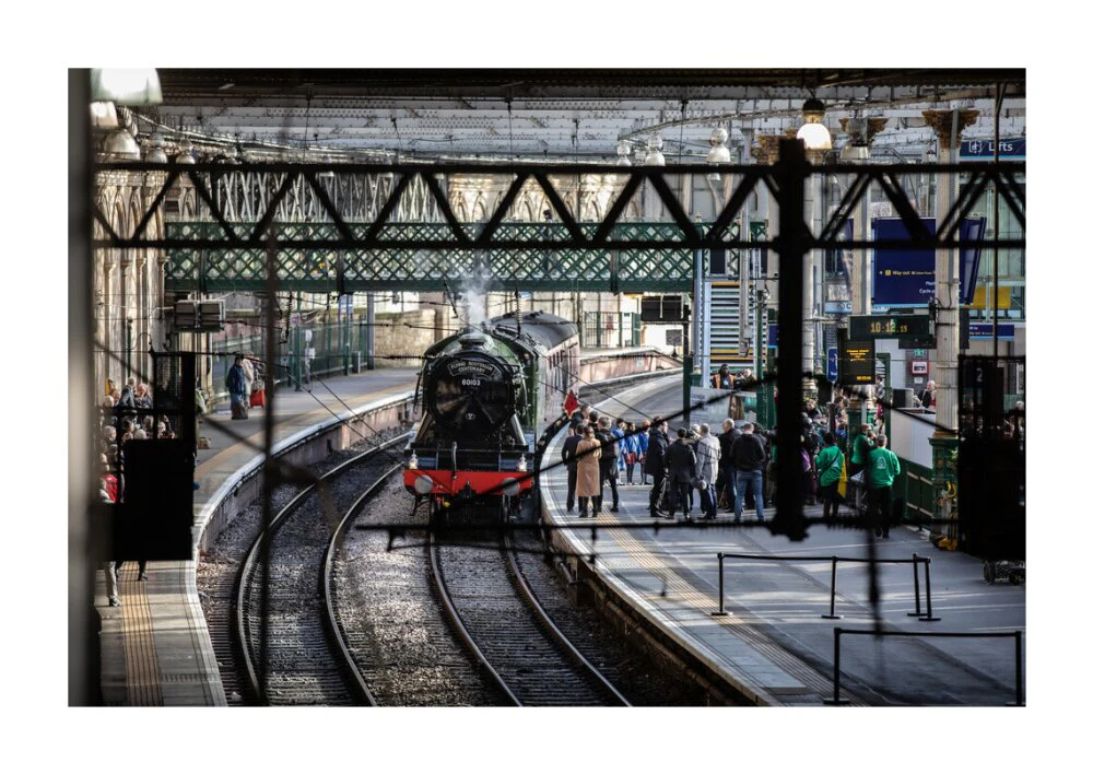 Flying Scotsman at Waverley Station, Edinburgh to celebrate the centenary. - Image 63