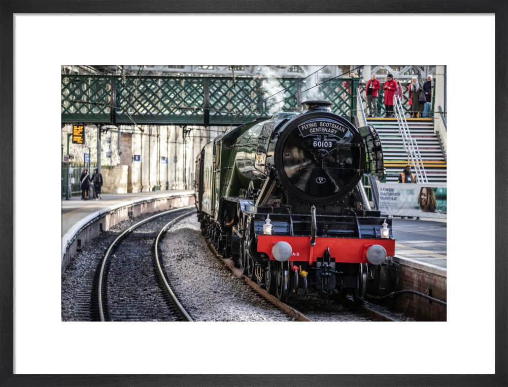 Flying Scotsman at Waverley Station, Edinburgh to celebrate the centenary. - Image 13