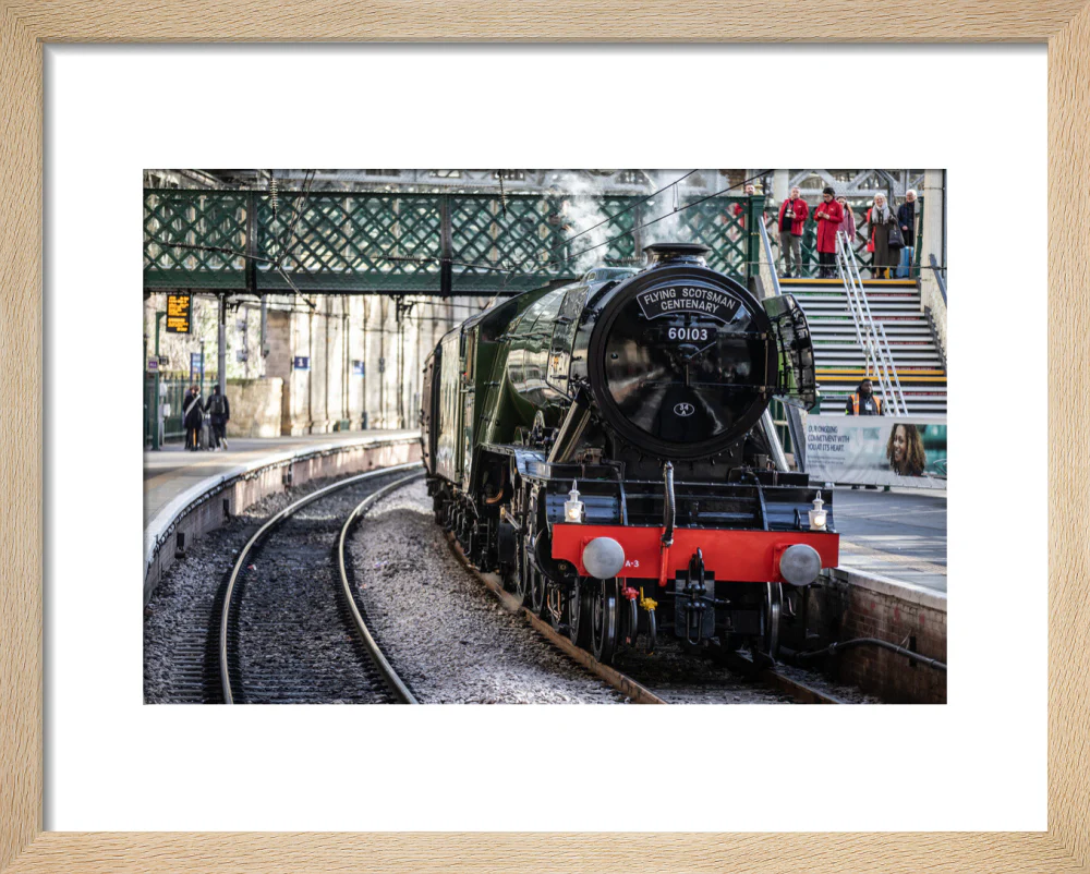 Flying Scotsman at Waverley Station, Edinburgh to celebrate the centenary. - Image 39