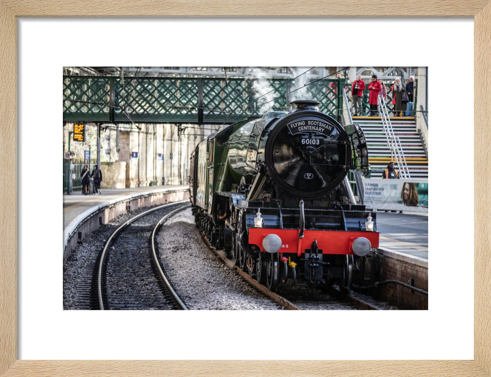 Flying Scotsman at Waverley Station, Edinburgh to celebrate the centenary. - Image 44