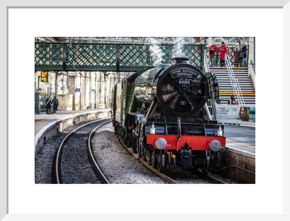 Flying Scotsman at Waverley Station, Edinburgh to celebrate the centenary. - Image 47