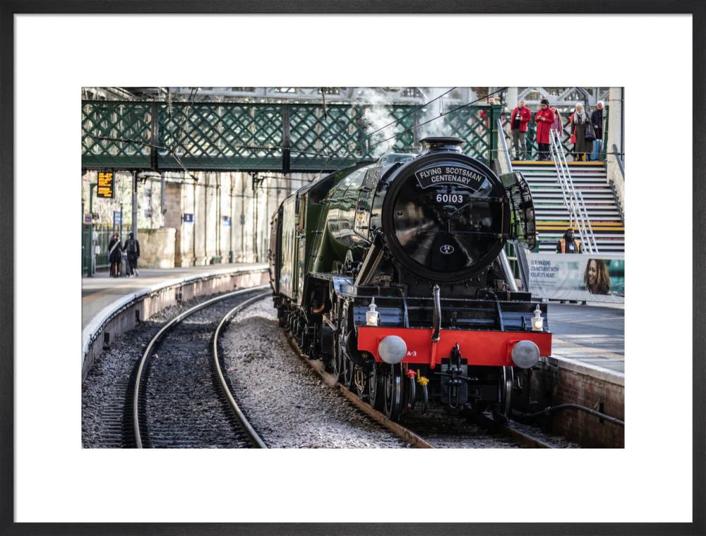 Flying Scotsman at Waverley Station, Edinburgh to celebrate the centenary. - Image 51