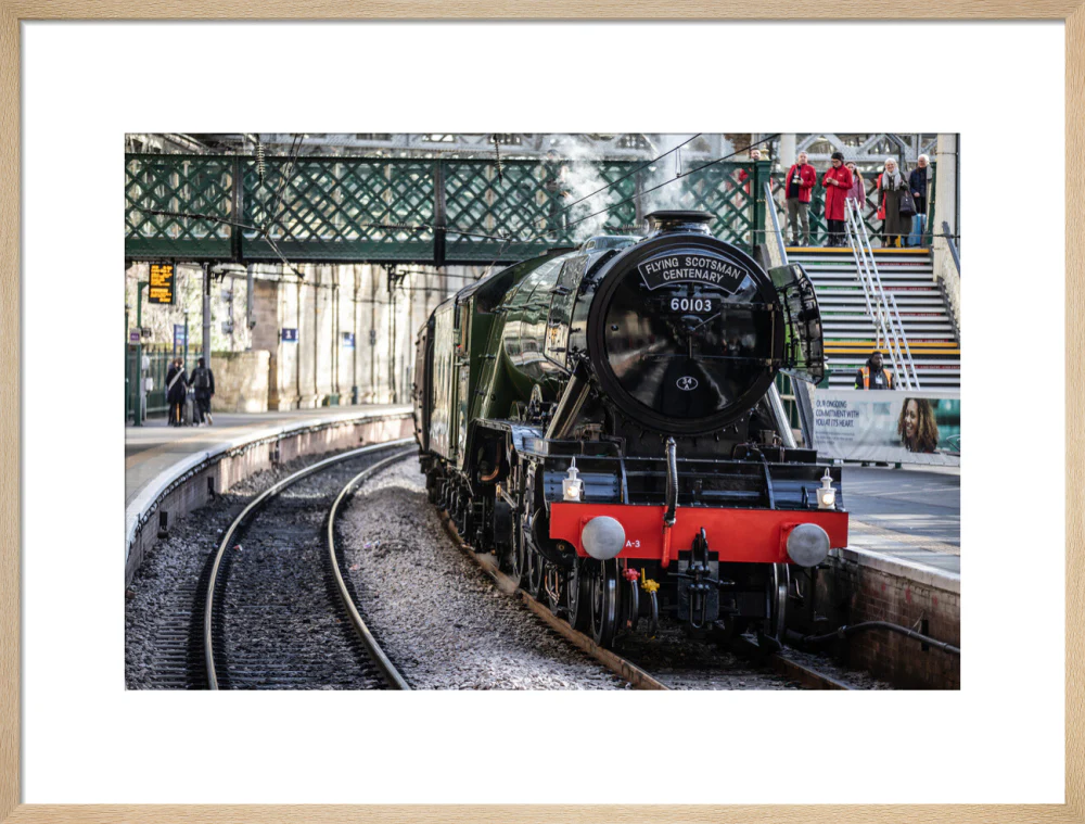 Flying Scotsman at Waverley Station, Edinburgh to celebrate the centenary. - Image 54