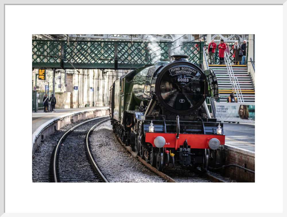 Flying Scotsman at Waverley Station, Edinburgh to celebrate the centenary. - Image 57