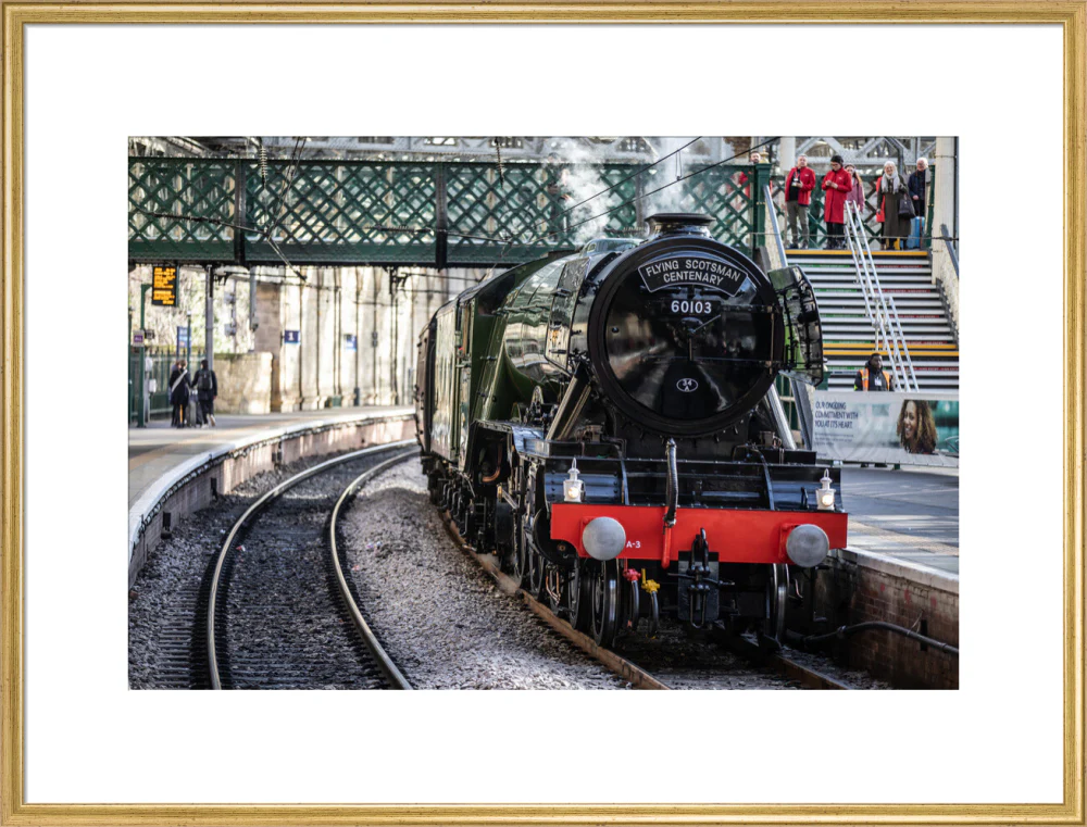 Flying Scotsman at Waverley Station, Edinburgh to celebrate the centenary. - Image 58