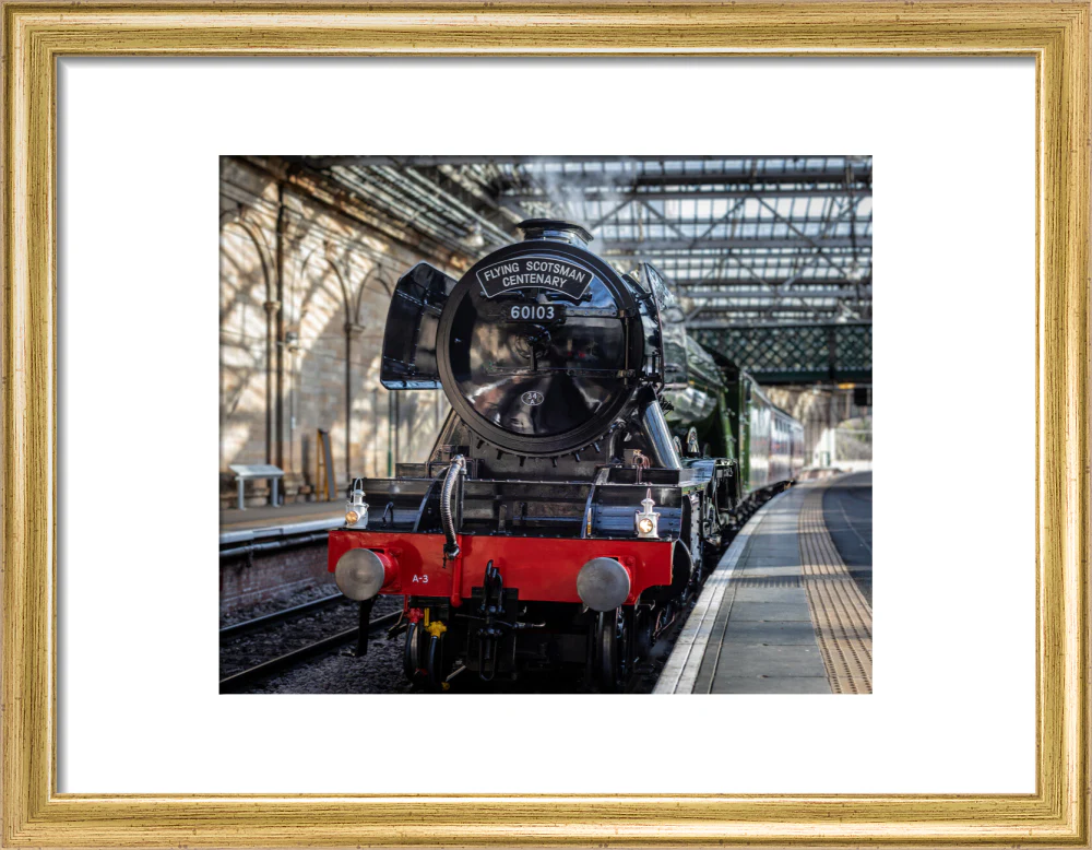 Flying Scotsman at Waverley Station, Edinburgh to celebrate the centenary. - Image 10