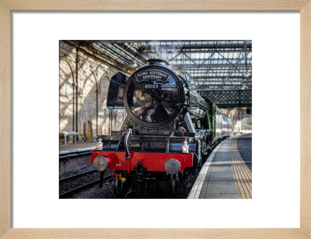 Flying Scotsman at Waverley Station, Edinburgh to celebrate the centenary. - Image 11