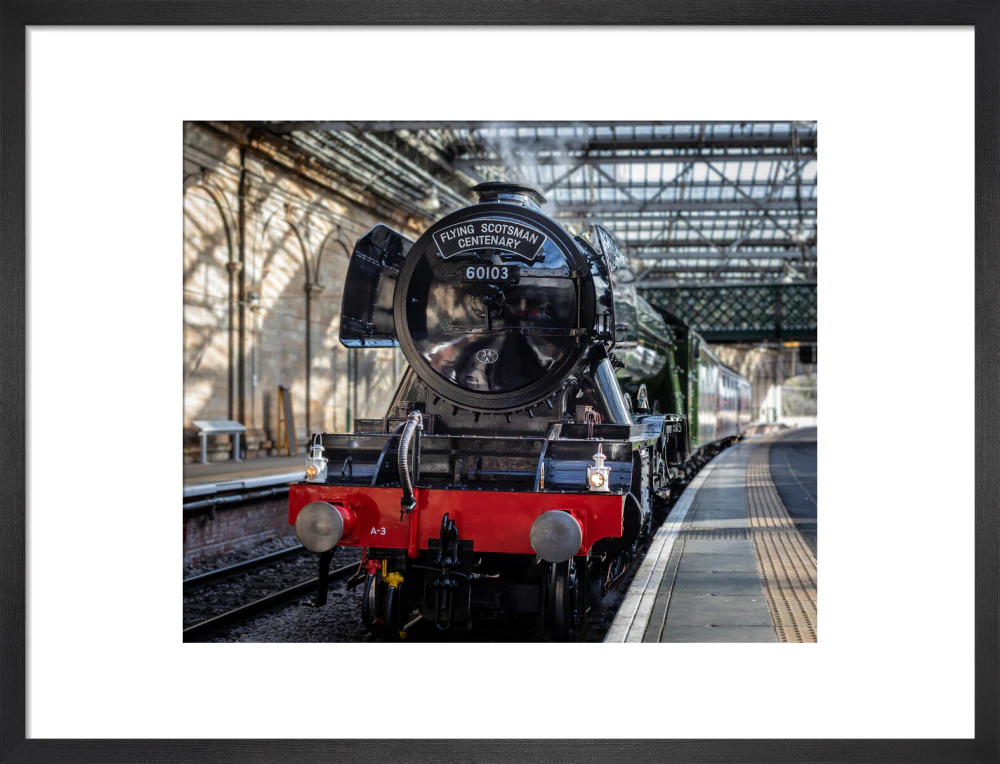 Flying Scotsman at Waverley Station, Edinburgh to celebrate the centenary. - Image 13