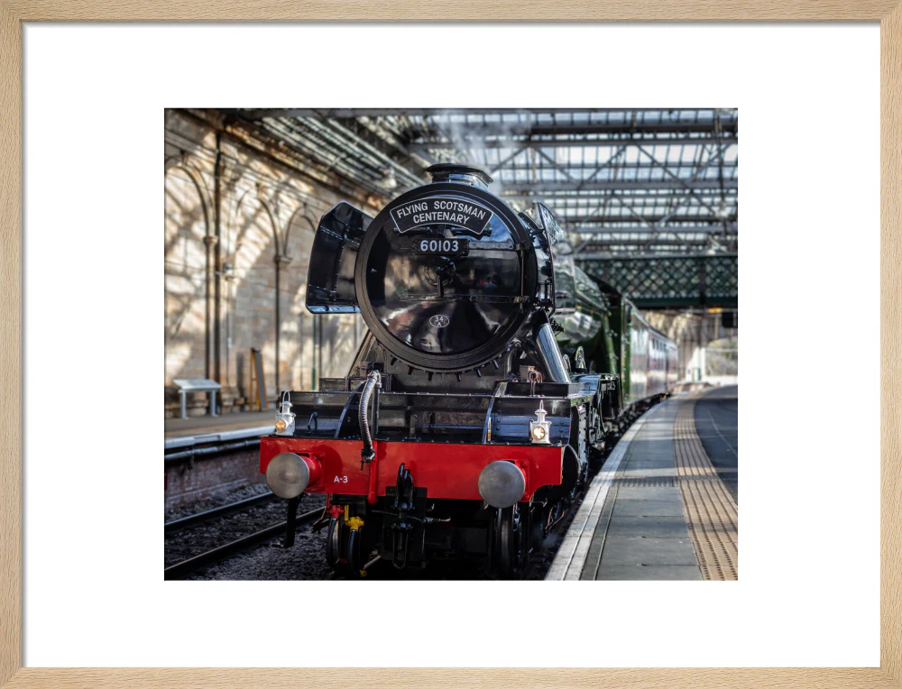 Flying Scotsman at Waverley Station, Edinburgh to celebrate the centenary. - Image 16