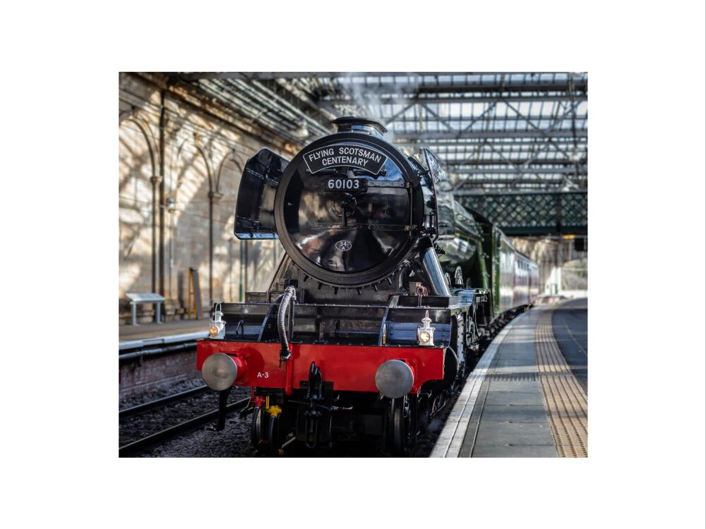 Flying Scotsman at Waverley Station, Edinburgh to celebrate the centenary. - Image 17