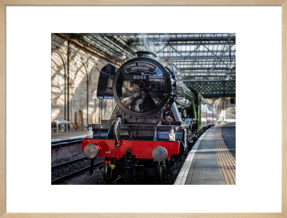 Flying Scotsman at Waverley Station, Edinburgh to celebrate the centenary. - Image 21