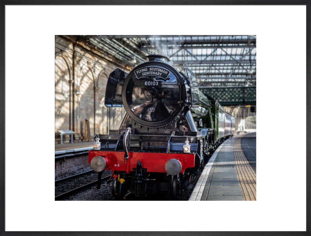 Flying Scotsman at Waverley Station, Edinburgh to celebrate the centenary. - Image 23