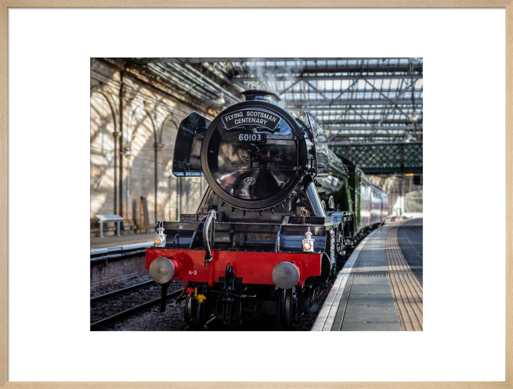 Flying Scotsman at Waverley Station, Edinburgh to celebrate the centenary. - Image 26