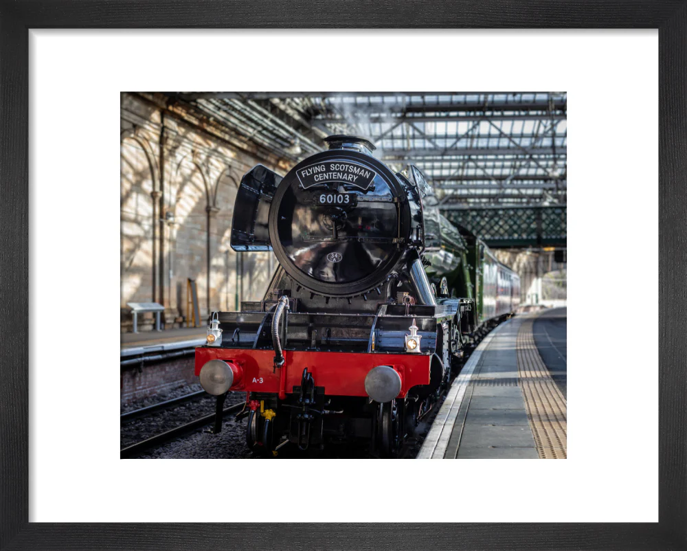Flying Scotsman at Waverley Station, Edinburgh to celebrate the centenary. - Image 3