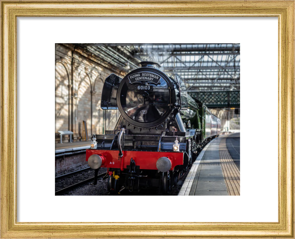Flying Scotsman at Waverley Station, Edinburgh to celebrate the centenary. - Image 38