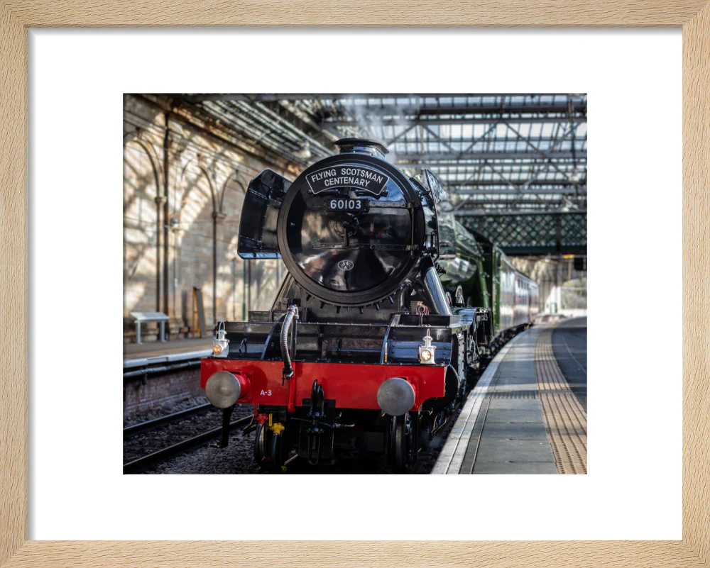 Flying Scotsman at Waverley Station, Edinburgh to celebrate the centenary. - Image 39