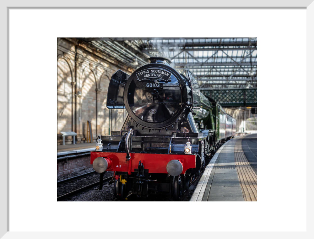 Flying Scotsman at Waverley Station, Edinburgh to celebrate the centenary. - Image 47