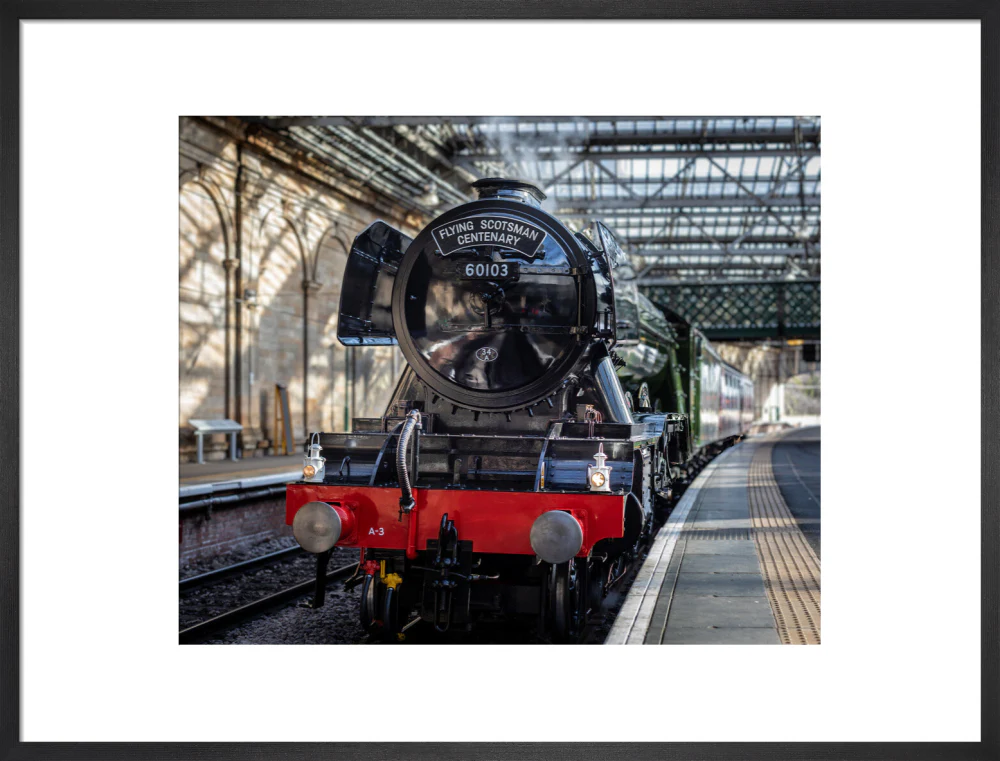 Flying Scotsman at Waverley Station, Edinburgh to celebrate the centenary. - Image 51