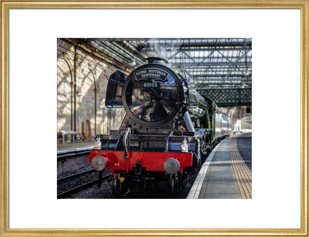 Flying Scotsman at Waverley Station, Edinburgh to celebrate the centenary. - Image 53
