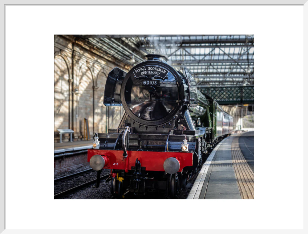 Flying Scotsman at Waverley Station, Edinburgh to celebrate the centenary. - Image 57