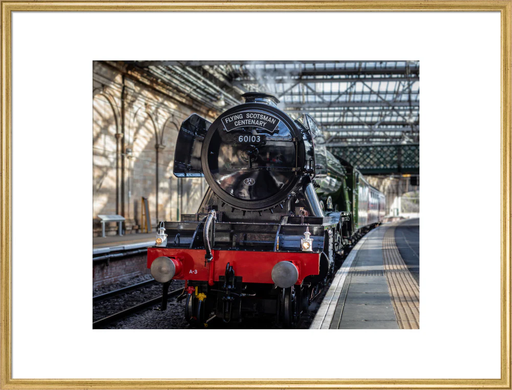 Flying Scotsman at Waverley Station, Edinburgh to celebrate the centenary. - Image 58