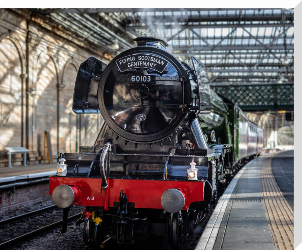 Flying Scotsman at Waverley Station, Edinburgh to celebrate the centenary. - Image 67