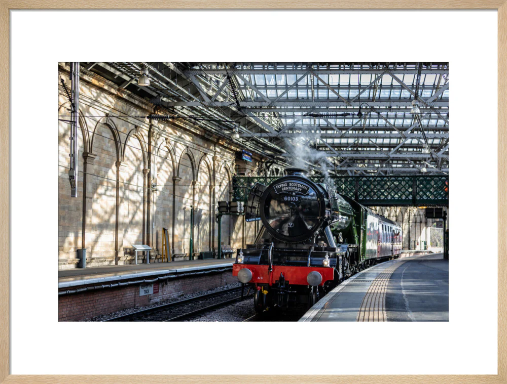 Flying Scotsman at Waverley Station, Edinburgh to celebrate the centenary. - Image 21