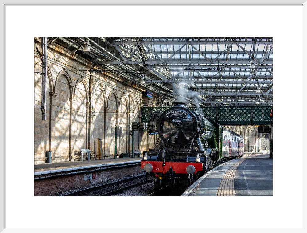 Flying Scotsman at Waverley Station, Edinburgh to celebrate the centenary. - Image 24