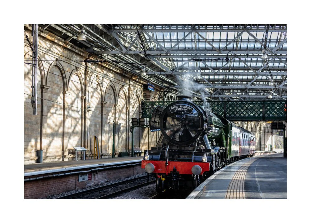 Flying Scotsman at Waverley Station, Edinburgh to celebrate the centenary. - Image 29