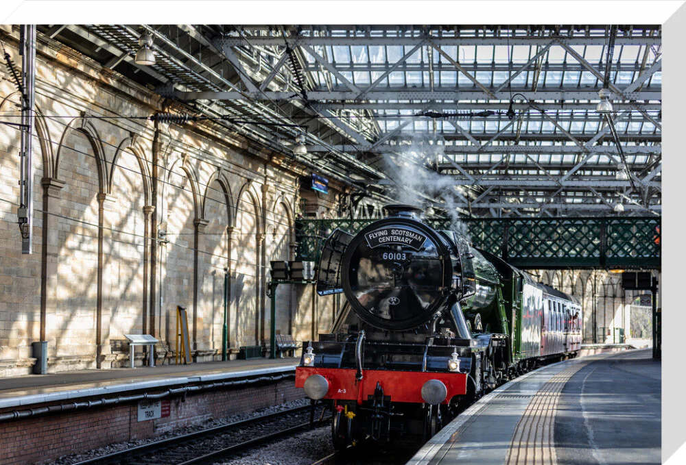 Flying Scotsman at Waverley Station, Edinburgh to celebrate the centenary. - Image 33