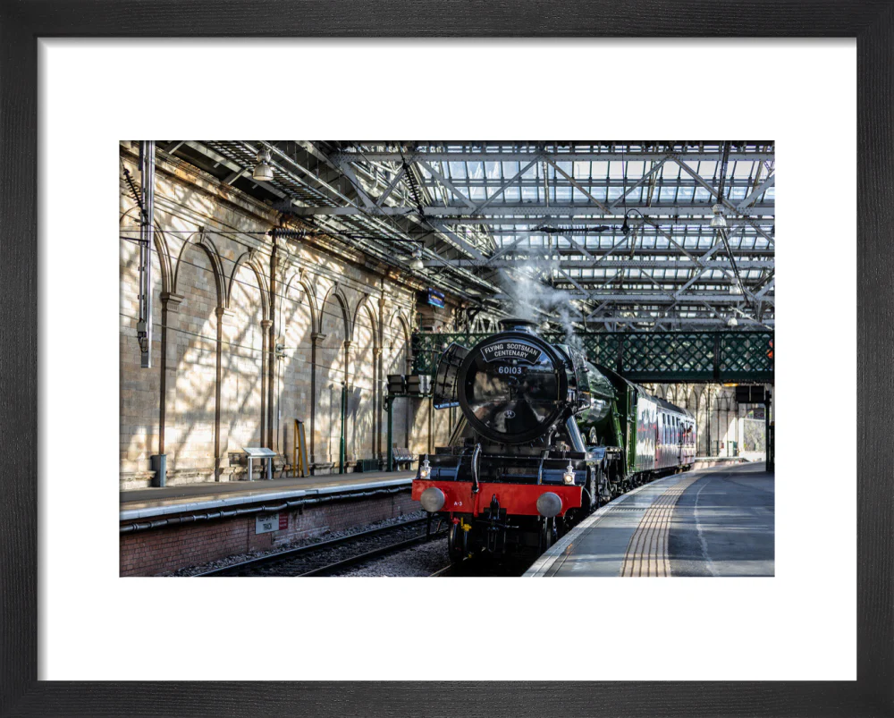 Flying Scotsman at Waverley Station, Edinburgh to celebrate the centenary. - Image 36