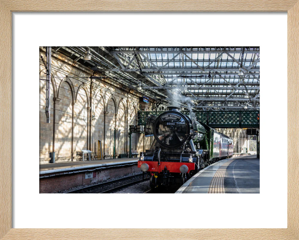 Flying Scotsman at Waverley Station, Edinburgh to celebrate the centenary. - Image 39